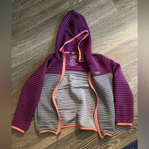 Girls LL Bean Airlight Full Zip Hoodie Size 6x-7